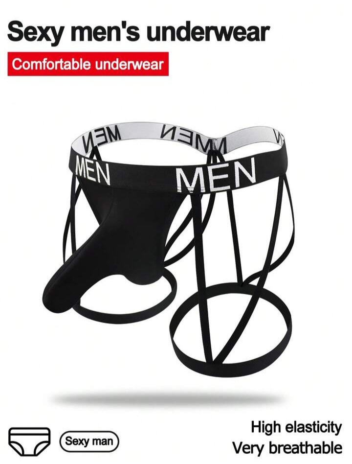 Men's Underwear Whit Letter Waistband